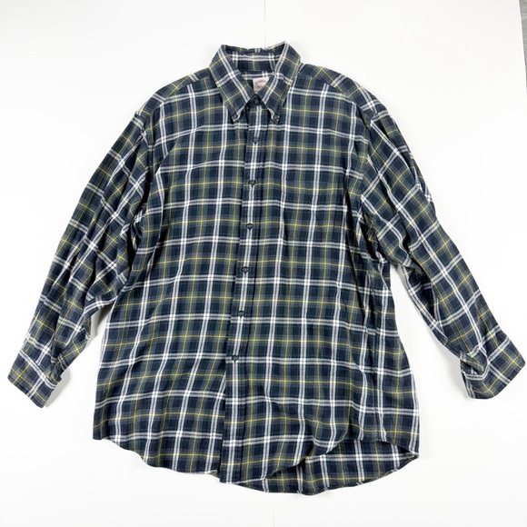 Brooks Brothers Other - Brooks Brothers Men's Plaid‎ Shirt - Blue and Green